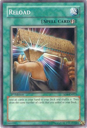 Reload (Common) (SD8-EN023) - Structure Deck: Lord of the Storm 1st Edition