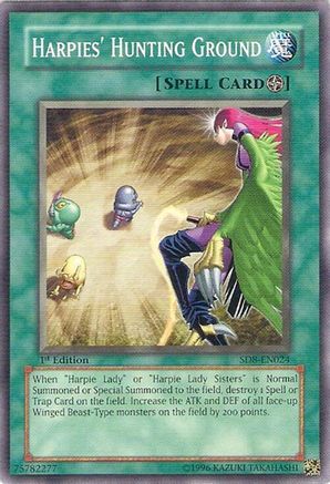 Harpies' Hunting Ground (Common) (SD8-EN024) - Structure Deck: Lord of the Storm Unlimited