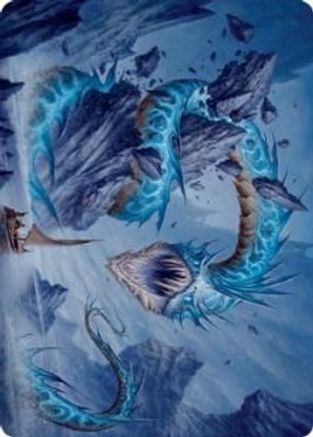 Biolume Serpent Art Card (ASVOW-020) [Art Series: Innistrad: Crimson Vow]