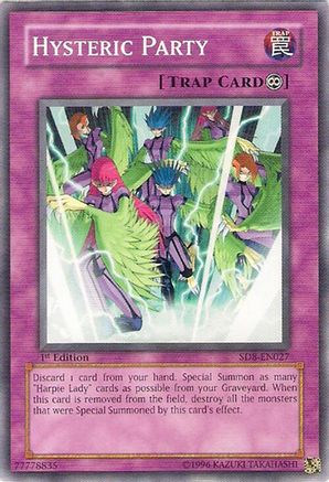 Hysteric Party (Common) (SD8-EN027) - Structure Deck: Lord of the Storm Unlimited