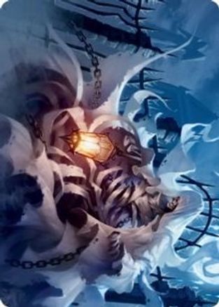 Cemetery Illuminator Art Card (ASVOW-021) [Art Series: Innistrad: Crimson Vow]