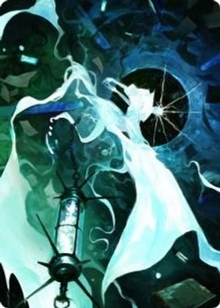 Thirst for Discovery Art Card (ASVOW-025) [Art Series: Innistrad: Crimson Vow]
