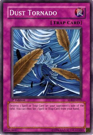 Dust Tornado (Common) (SD8-EN029) - Structure Deck: Lord of the Storm 1st Edition