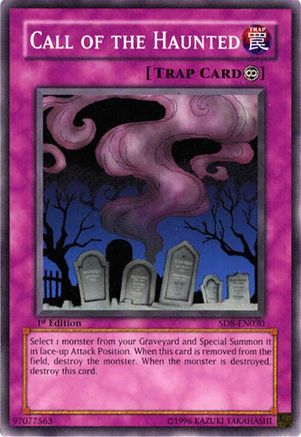 Call of the Haunted (Common) (SD8-EN030) - Structure Deck: Lord of the Storm Unlimited
