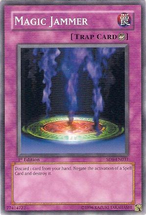 Magic Jammer (Common) (SD8-EN031) - Structure Deck: Lord of the Storm 1st Edition