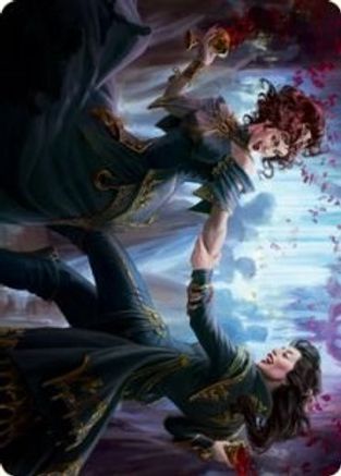 Falkenrath Celebrants (43/81) Art Card (ASVOW-043) [Art Series: Innistrad: Crimson Vow]