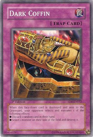 Dark Coffin (Common) (SD8-EN032) - Structure Deck: Lord of the Storm 1st Edition