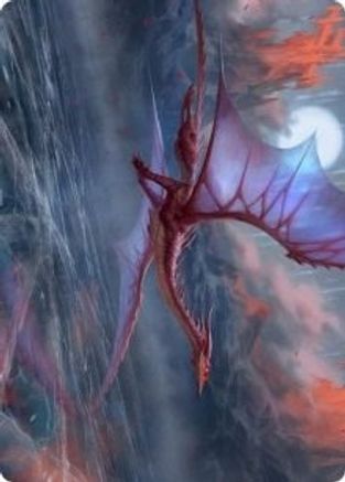 Manaform Hellkite Art Card (ASVOW-046) [Art Series: Innistrad: Crimson Vow]