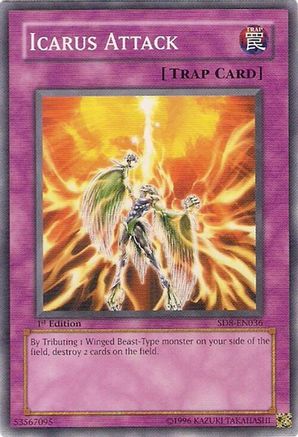 Icarus Attack (Common) (SD8-EN036) - Structure Deck: Lord of the Storm 1st Edition