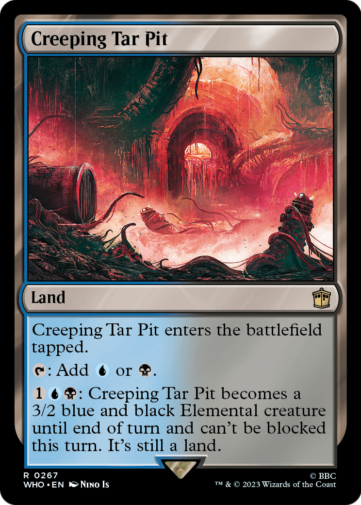 Creeping Tar Pit (WHO-267) [Doctor Who] Foil