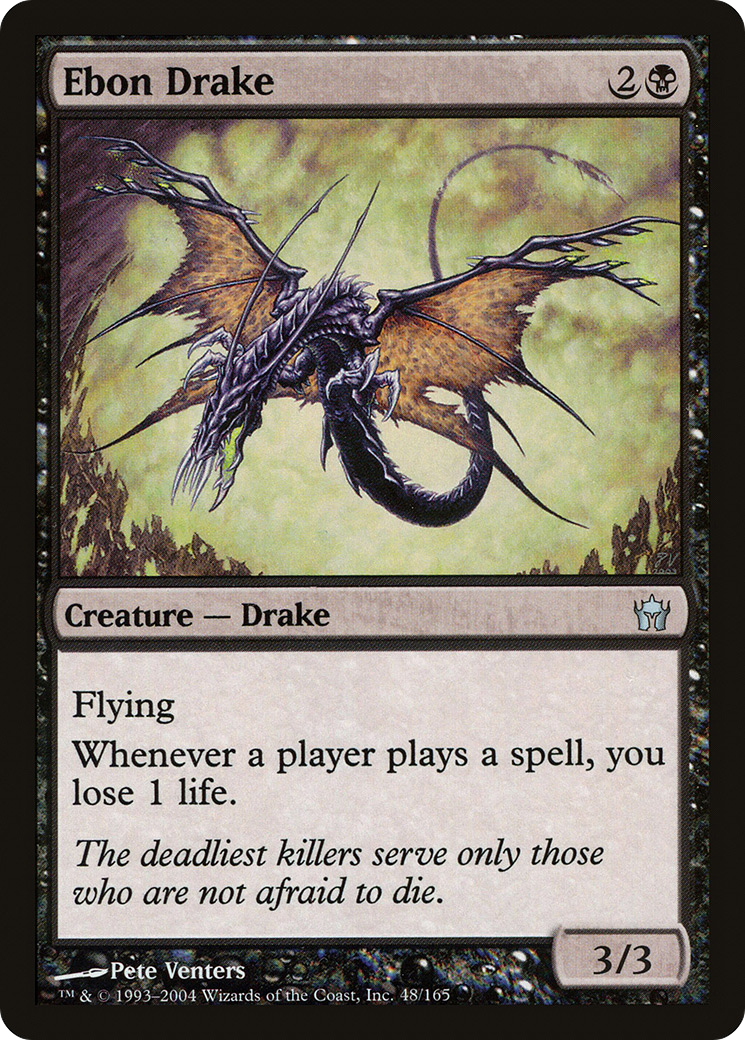 Ebon Drake (5DN-048) [Fifth Dawn] Foil