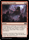 Gnawing Crescendo (WOE-131) [Wilds of Eldraine] Foil