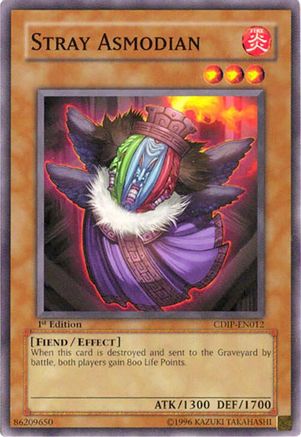 Stray Asmodian (Common) (CDIP-EN012) - Cyberdark Impact Unlimited
