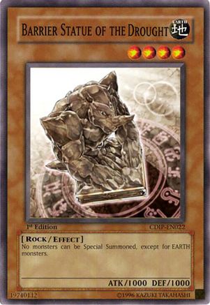 Barrier Statue of the Drought (Common) (CDIP-EN022) - Cyberdark Impact Unlimited