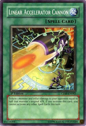 Linear Accelerator Cannon (Common) (CDIP-EN042) - Cyberdark Impact 1st Edition
