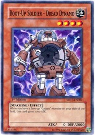 Boot-Up Soldier - Dread Dynamo (Common) (SD10-EN004) - Structure Deck: Machine Re-Volt 1st Edition
