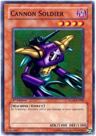 Cannon Soldier (Common) (SD10-EN009) - Structure Deck: Machine Re-Volt Unlimited