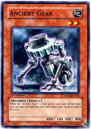Ancient Gear (Common) (SD10-EN015) - Structure Deck: Machine Re-Volt 1st Edition