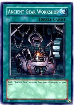 Ancient Gear Workshop (Common) (SD10-EN017) - Structure Deck: Machine Re-Volt Unlimited