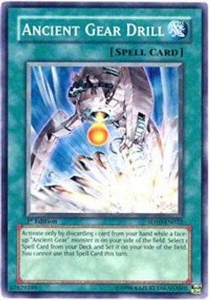 Ancient Gear Drill (Common) (SD10-EN022) - Structure Deck: Machine Re-Volt Unlimited