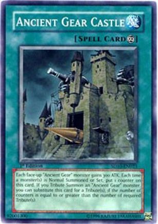 Ancient Gear Castle (Common) (SD10-EN023) - Structure Deck: Machine Re-Volt Unlimited