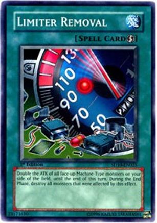 Limiter Removal (Common) (SD10-EN025) - Structure Deck: Machine Re-Volt Unlimited