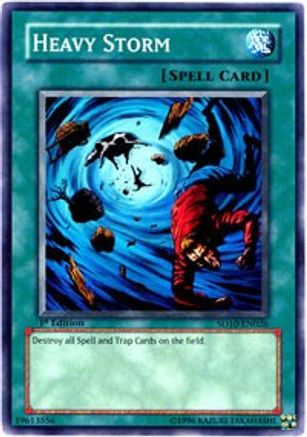 Heavy Storm (Common) (SD10-EN026) - Structure Deck: Machine Re-Volt 1st Edition