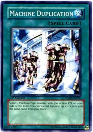 Machine Duplication (Common) (SD10-EN029) - Structure Deck: Machine Re-Volt Unlimited