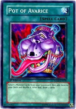 Pot of Avarice (Common) (SD10-EN030) - Structure Deck: Machine Re-Volt 1st Edition