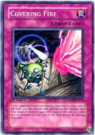 Covering Fire (Common) (SD10-EN036) - Structure Deck: Machine Re-Volt Unlimited