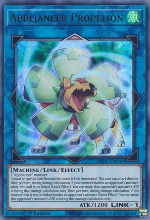 Appliancer Propelion (Ultra Rare) (BROL-EN043) - Brothers of Legend 1st Edition
