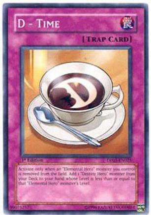D - Time (Common) (DP05-EN025) - Duelist Pack 5: Aster Phoenix Unlimited