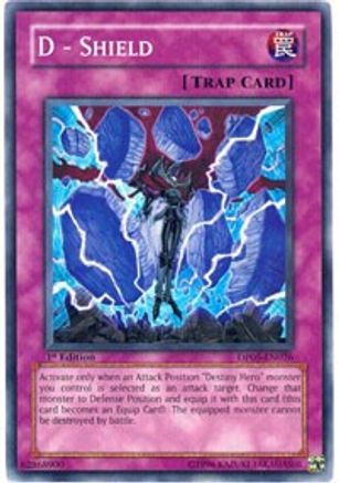 D - Shield (Common) (DP05-EN026) - Duelist Pack 5: Aster Phoenix Unlimited