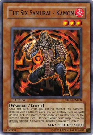The Six Samurai - Kamon (Common) (STON-EN008) - Strike of Neos Unlimited