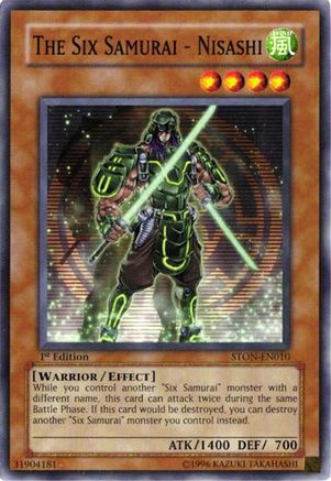 The Six Samurai - Nisashi (Common) (STON-EN010) - Strike of Neos Unlimited