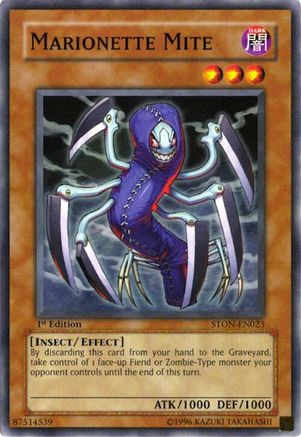 Marionette Mite (Common) (STON-EN023) - Strike of Neos Unlimited