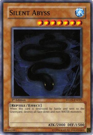 Silent Abyss (Common) (STON-EN025) - Strike of Neos 1st Edition