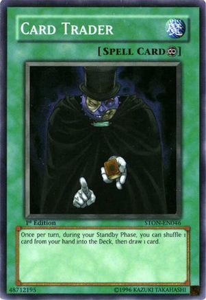 Card Trader (Super Rare) (STON-EN046) - Strike of Neos Unlimited