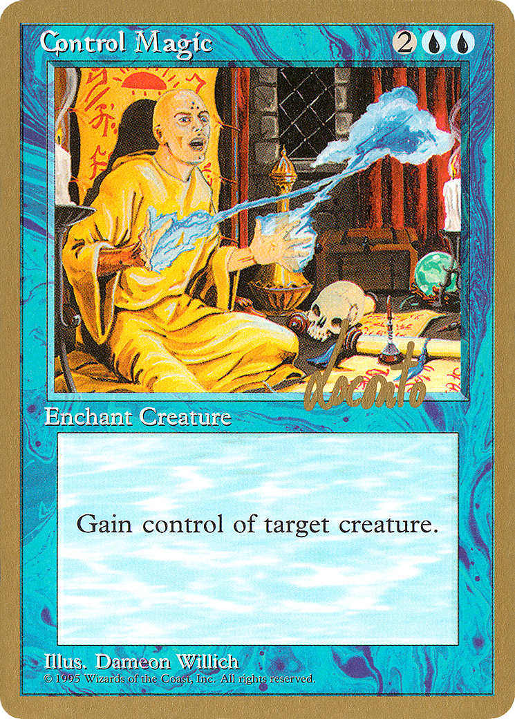 Control Magic - 1996 Michael Loconto (4ED) (WCD-ML64) [Pro Tour Collector Set]