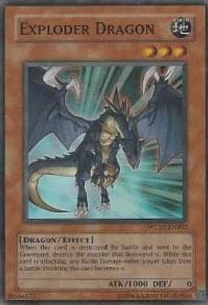 Exploder Dragon (Super Rare) (WC07-EN002) - World Championship 2007 Unlimited