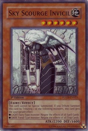 Sky Scourge Invicil (Super Rare) (FOTB-EN023) - Force of the Breaker Unlimited