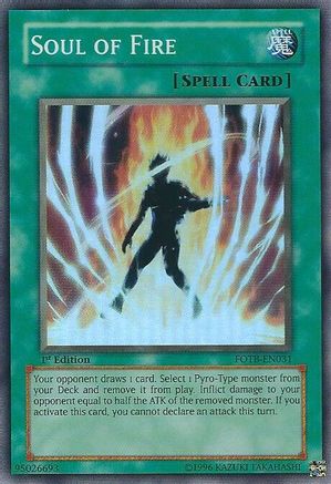 Soul of Fire (Super Rare) (FOTB-EN031) - Force of the Breaker Unlimited