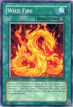Wild Fire (Common) (FOTB-EN039) - Force of the Breaker Unlimited