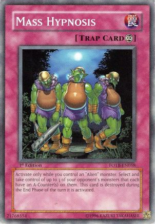 Mass Hypnosis (Common) (FOTB-EN058) - Force of the Breaker Unlimited