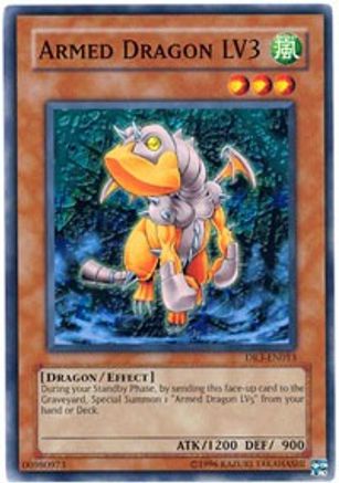 Armed Dragon LV3 (Common) (DR3-EN013) - Dark Revelation Volume 3 Unlimited