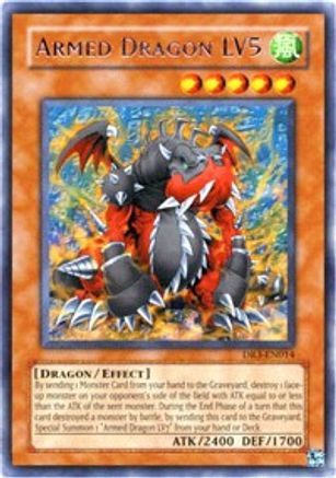 Armed Dragon LV5 (Rare) (DR3-EN014) - Dark Revelation Volume 3 Unlimited