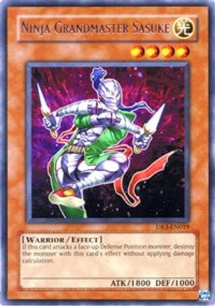 Ninja Grandmaster Sasuke (Rare) (DR3-EN019) - Dark Revelation Volume 3 Unlimited