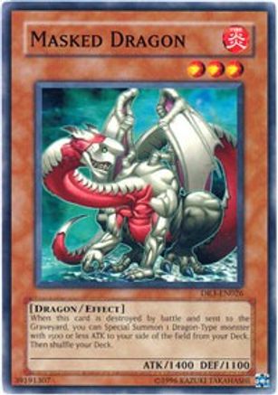Masked Dragon (Common) (DR3-EN026) - Dark Revelation Volume 3 Unlimited
