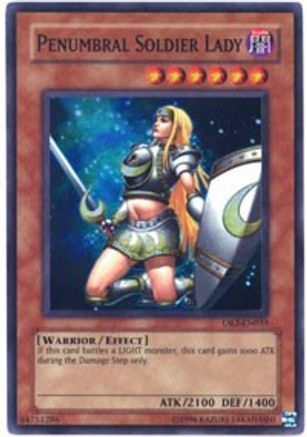 Penumbral Soldier Lady (Super Rare) (DR3-EN033) - Dark Revelation Volume 3 Unlimited