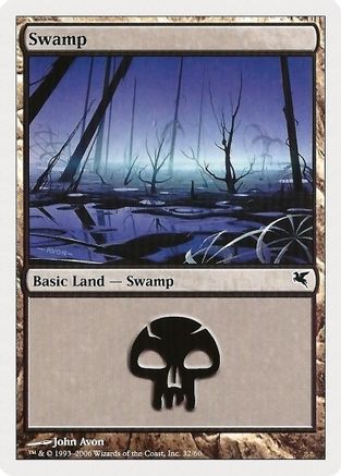 Swamp (PSAL-032) [Magic Encyclopedia 2005 (Salvat/Hachette)]
